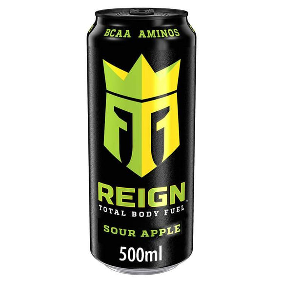 Reign Sour Apple 500ml cans