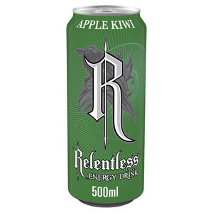 Relentless Apple & Kiwi 500ml cans