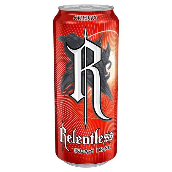 Relentless Cherry 500ml cans