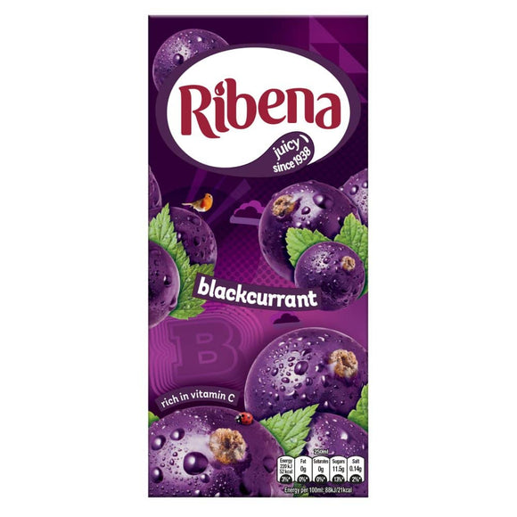 Ribena Blackcurrant 12 x 1Ltr - thewholesalehub