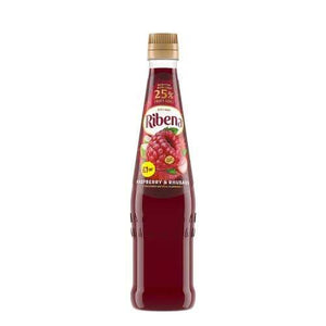 Ribena Raspberry & Rhubarb Squash PMP 6 x 600ml - thewholesalehub