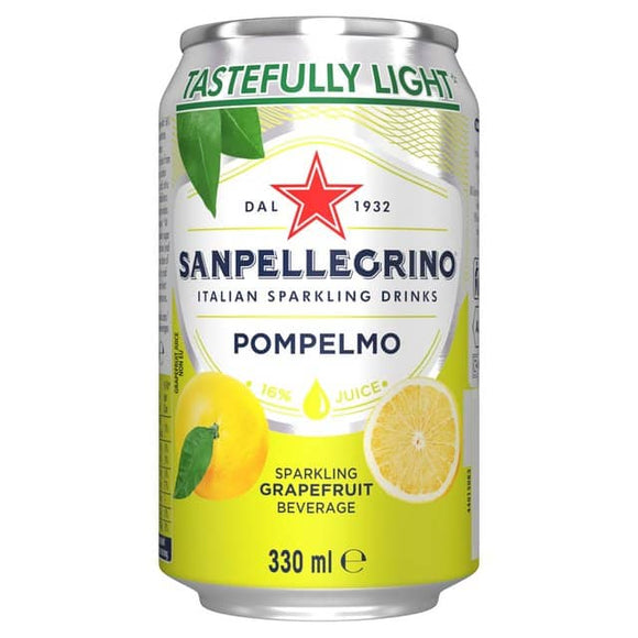 San Pellegrino Sparkling Grapefruit 24 x 330ml - thewholesalehub