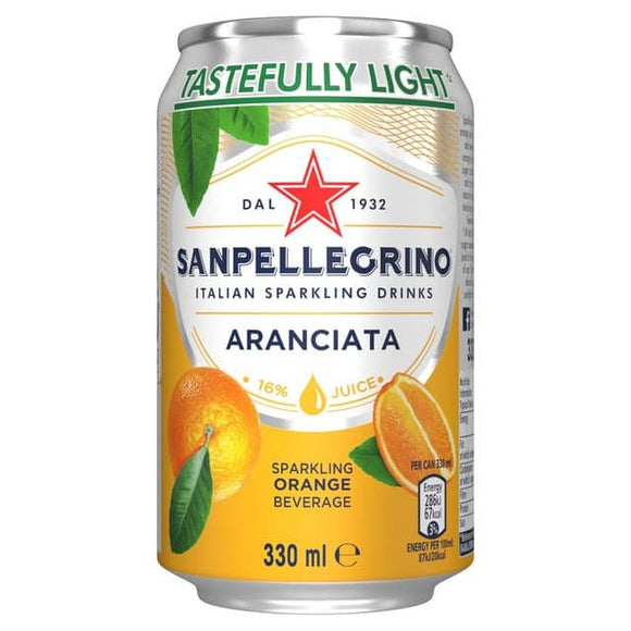 San Pellegrino Sparkling Orange 24 x 330ml - thewholesalehub