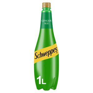 Schweppes Canadian Dry Ginger Ale 1Ltr plastic bottle