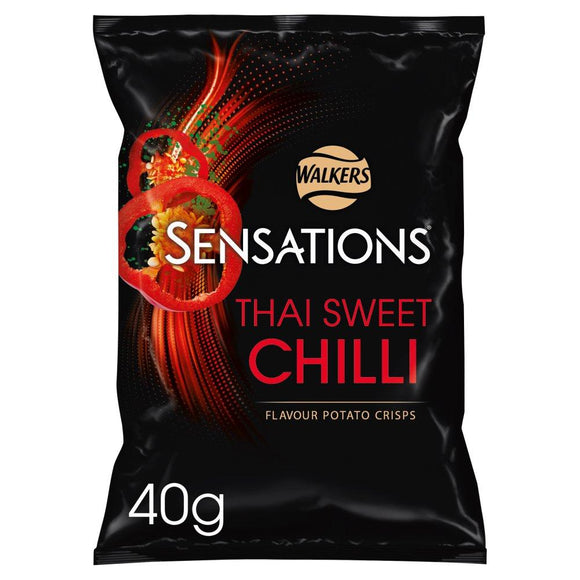 Sensations Thai Sweet Chilli Crisps 40g