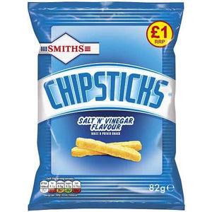 Smiths Chipsticks Salt 'n' Vinegar Snacks 75g