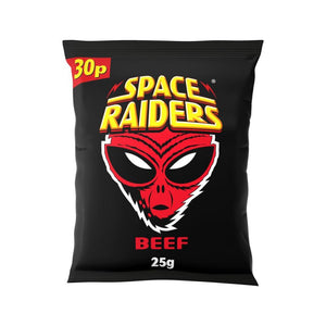 Space Raiders Beef Crisps 325g