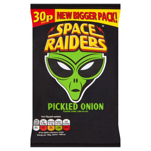 Space Raiders Pickled Onion Crisps 325g