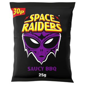 Space Raiders Saucy BBQ Crisps 325g