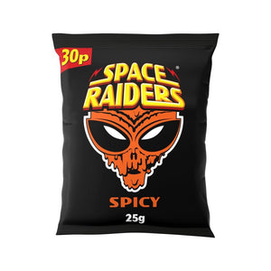 Space Raiders Spicy Crisps 325g