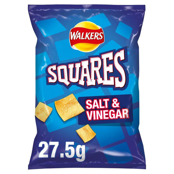 Squares Salt & Vinegar Snacks 27.5g
