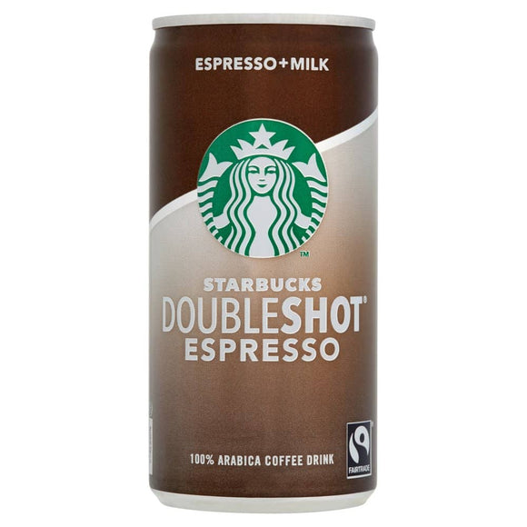 Starbucks DoubleShot Espresso 200ml cans