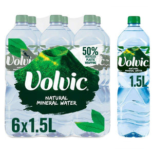 Volvic Still Natural Mineral Water 6 x 1.5Ltr pack