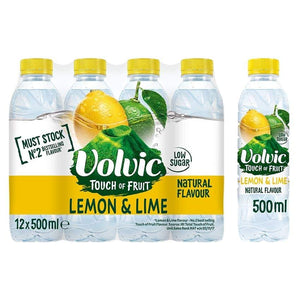 Volvic Touch of Fruit Lemon & Lime 12 x 500ml pack