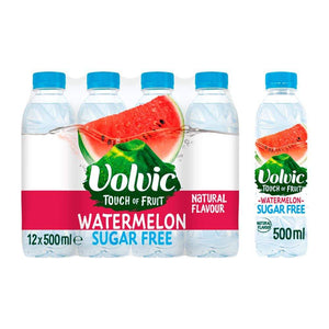 Volvic Touch of Fruit Sugar Free Watermelon 12 x 500ml pack