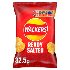 Walkers Ready Salted Crisps 32.5g