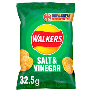 Walkers Salt & Vinegar Crisps 32.5g