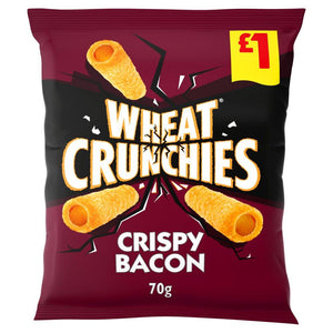 Wheat Crunchies Crispy Bacon Flavour Crisps 70g