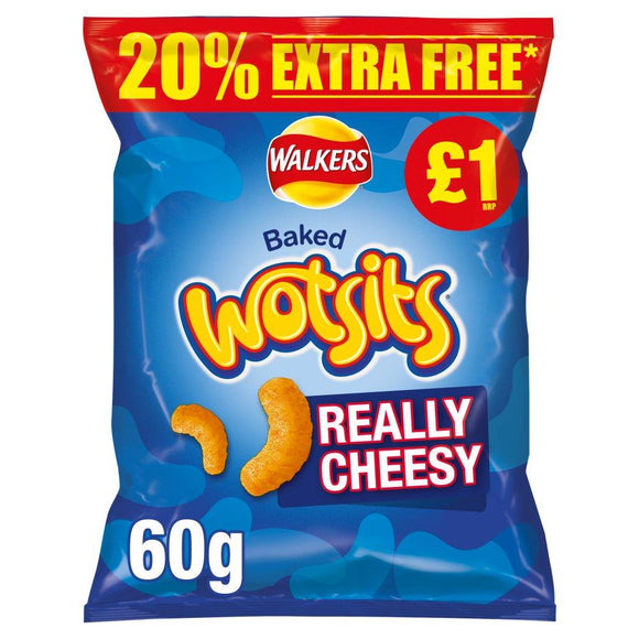 Wotsits Really Cheesy Snacks 60g